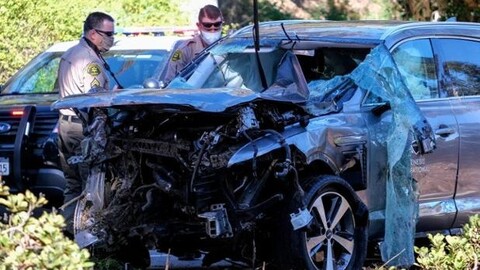 Este es el motivo del aparatoso accidente automovilístico de Tiger Woods