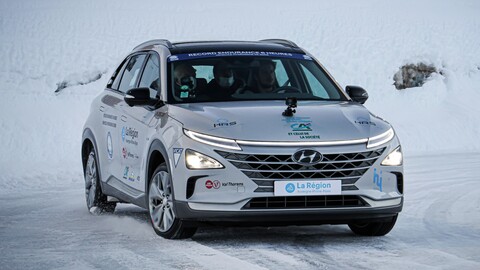 El Hyundai Nexo de hidrógeno impone un nuevo récord de resistencia
