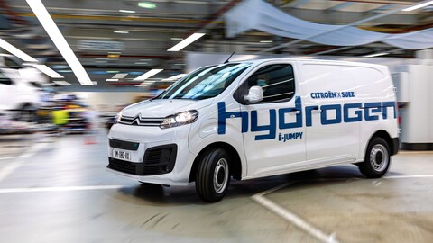 Citroën ya entregó su primera Jumpy de hidrógeno
