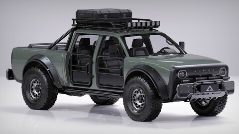 Alpha SuperWolf, se presenta la chata anti F150 eléctrica