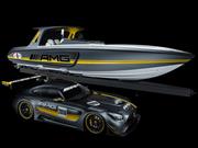 Cigarette Racing Team 41' SD GT3, una lancha inspirada en el Mercedes-AMG GT3 