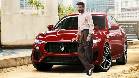 David Beckham es el nuevo embajador de Maserati