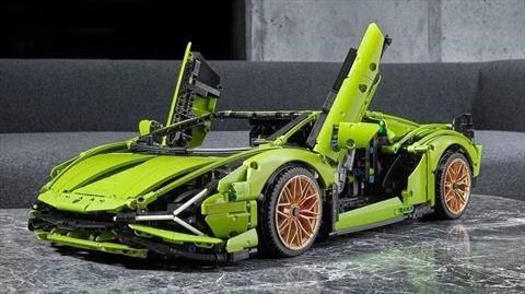 Sián FKP 37, el Lamborghini más poderoso de la historia, es recreado por de LEGO
