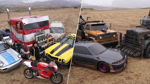 Transformers sigue con los autos retro para Rise of the Beasts