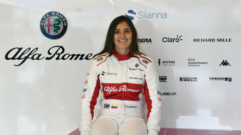Platicamos con Tatiana Calderón, la piloto de pruebas de F1 Alfa Romeo Racing-ORLEN