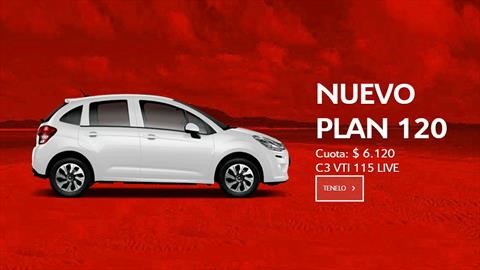 ¿Querés un C3? Citroën Argentina te lo ofrece con Plan 120