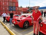 Cuatro chilenos y cuatro Ferraris: un viaje de lujo