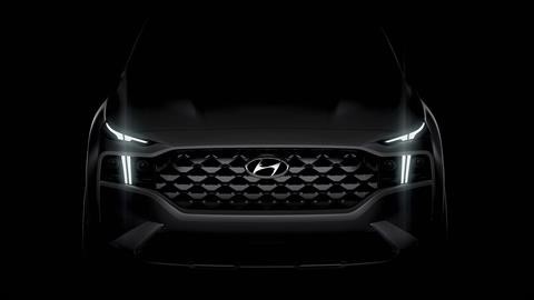 Adelanto de la nueva Hyundai Santa Fe 2021