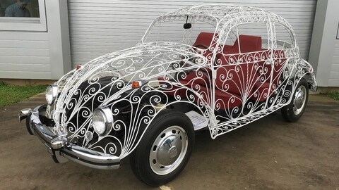 El particular VW “Escarabajo” que fabricó un ornamentador