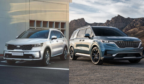 Nuevos KIA Sorento y Carnival viene a Argentina