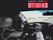 Honda Civic Type R obtuvo un tiempo de 7:50,63 en Nürburgring