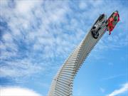 La increíble escultura de Mazda en Goodwood