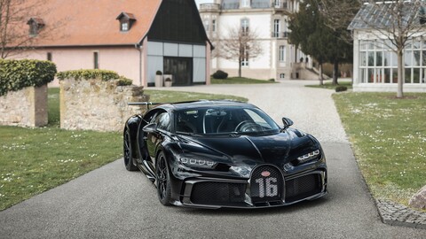 Bugatti Chiron número 300 sale de Molsheim