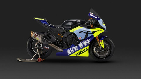 Yamaha R1VR46, hecha para homanajear a Valentino Rossi
