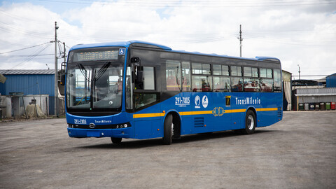 BYD vendió una gigantesca flota de buses eléctricos para Bogotá