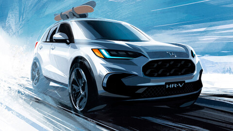 Honda HR-V 2023, los primeros bocetos del modelo que llegará México