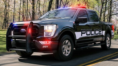 Ford transforma a la nueva F-150 en un vehículo policial de alto rendimiento