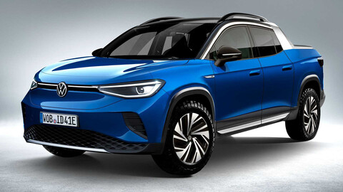 ¿Y si la Volkswagen Tarok es eléctrica? Así queda el ID.4 como pick-up