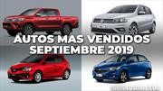 Los 10 autos más vendidos en Argentina en septiembre de 2019