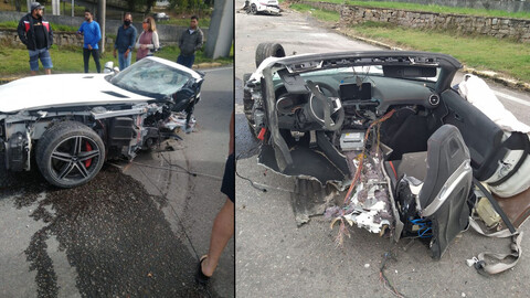 Un Mercedes-AMG GT-C protagoniza un siniestro fatal en Brasil