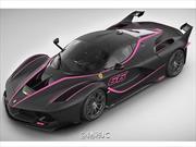 Ferrari FXX K se viste de negro con rosa