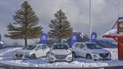 Invierno 2019: Hyundai muestra a la Santa Fe en Chapelco