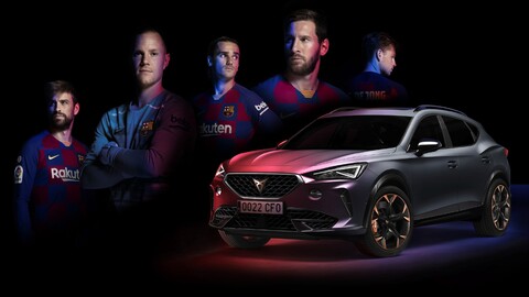 ¿Lo querrá Messi? Cupra Formentor es el nuevo auto del Barcelona