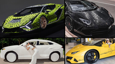 Estos son los Lamborghini más estrafalarios del mundo