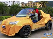 En China desarrollan un auto hecho con impresora 3D