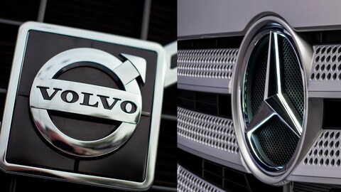 Volvo y Daimler se unen para fabricar pilas de combustible para camiones eléctricos
