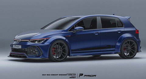 Volkswagen Golf GTI MKVIII by Prior Disegn: Listo para los derrapes
