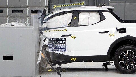 La camioneta de Hyundai saca buena puntuación en las pruebas de seguridad de la IIHS