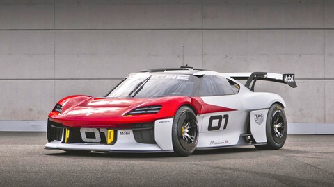 Porsche Mission R Concept es un auto de carreras totalmente eléctrico