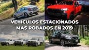 Los autos estacionados más robados durante 2019 en México