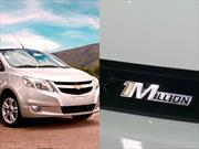 Chevrolet Sail llega al millón de unidades vendidas en el mundo