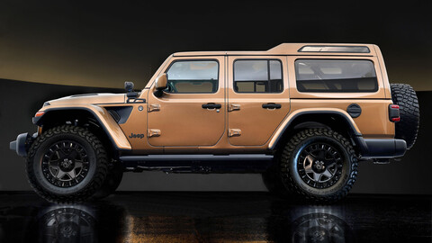 El Jeep Wrangler suma una tercera fila de asientos con un look muy Land Rover