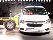 Chevrolet Aveo 2019 obtiene 2 estrellas en pruebas de LatinNCAP 