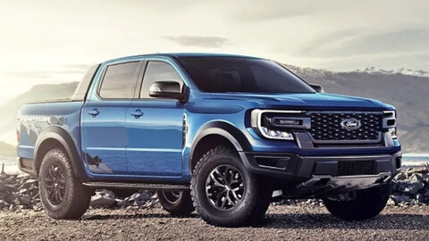 Nueva Ford Ranger 2023 Primera foto espía de su interior