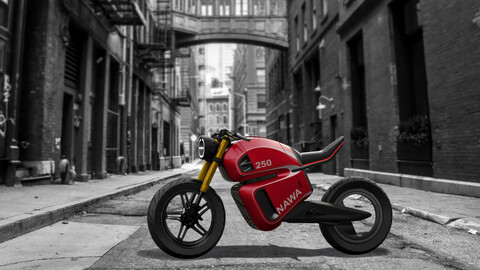 EICMA 2021: la NAWA Racer es la primera moto con batería híbrida