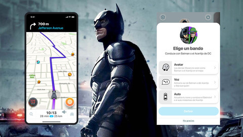 Batman y el Acertijo podrían ser tus copilotos en tu próximo viaje