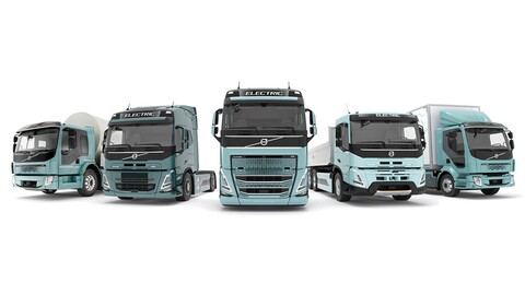 Volvo Trucks lanza una línea completa de camiones electrificados