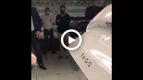 El nuevo Volksagen Taos argentino recibió su bautismo oficial