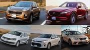 Los autos más robados con violencia de octubre 2018 a septiembre 2019 en México