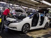 Ya arrancó la producción del nuevo Nissan Leaf