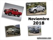 Top 10: Las pick-ups más vendidas de Argentina en noviembre de 2018
