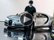 Video: Cristiano Ronaldo prueba su futuro Bugatti Chiron