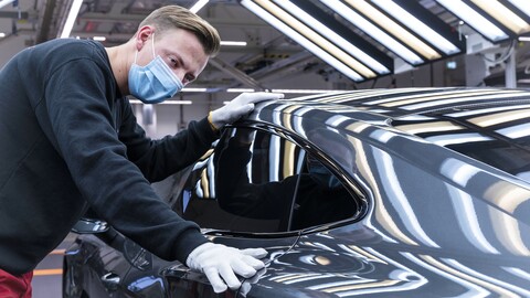 El Audi e-tron GT inicia su producción en Alemania