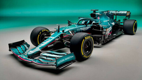 F1 2021: Aston Martin AMR21 trae el verde de regreso a la pista