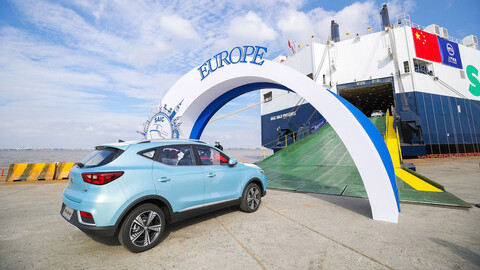SAIC tiene la meta de exportar 1.5 millones de autos al mundo en 2025