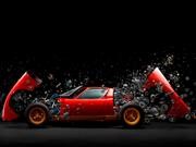 Un Lamborghini Miura SV explotando es lo mejor que vas a ver hoy